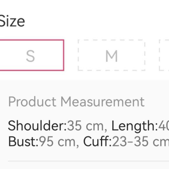 contrast collar puff sleeve blouse - Picture 6 of 7